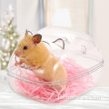 Récipient de sable toilettes en plastique transparent pour petit animal de compagnie